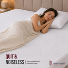 Lakhmaali - Cot Bed Mattress Protector 70x140 - Hypoallergenic, Anti Dust, Anti Mite Cot Bed Mattress Protector - Noiseless Waterproof